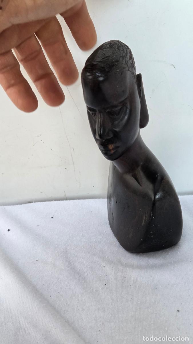 Arte: busto de arte africano - Foto 4