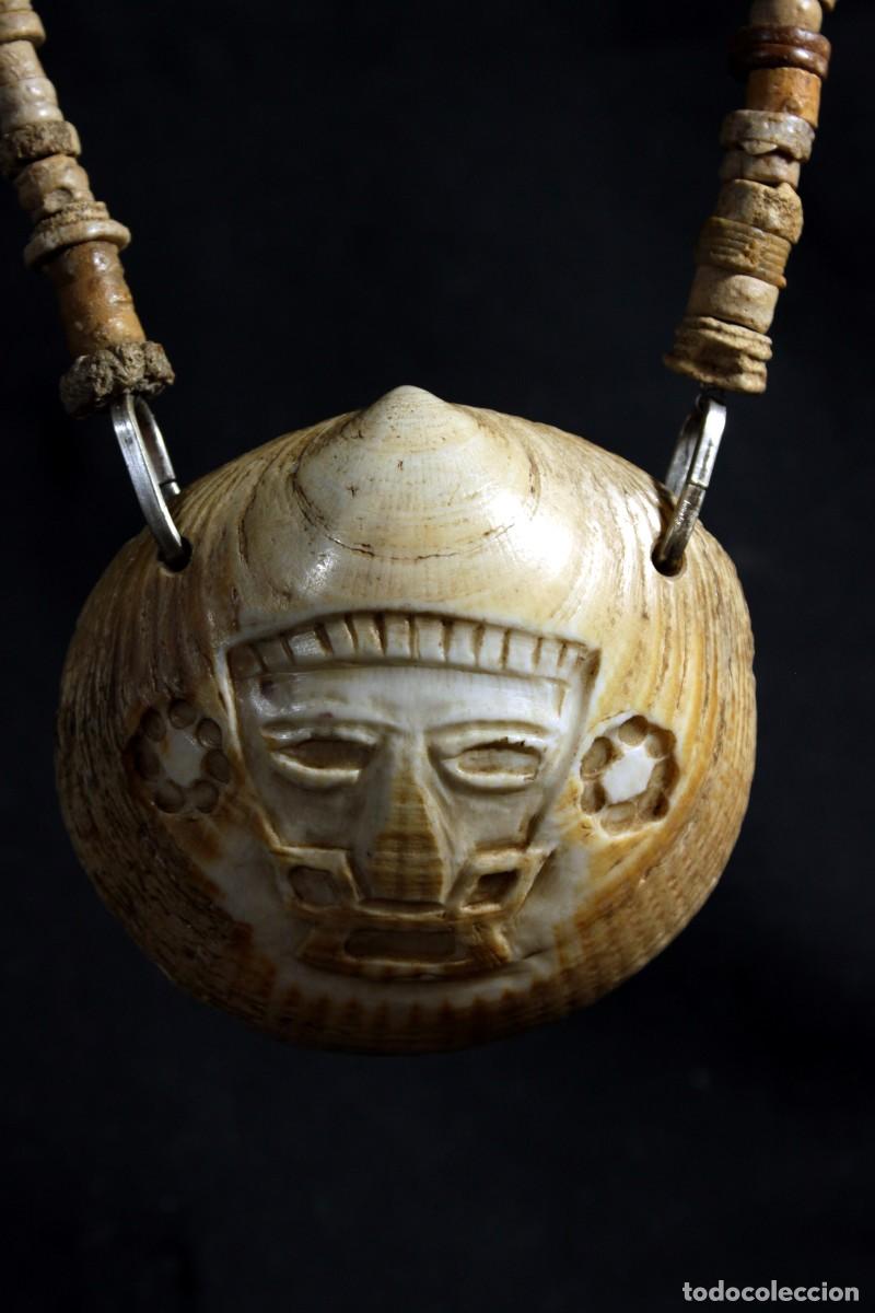Arte: Collar prehisp&aacute;nico estilo Teotihuac&aacute;n