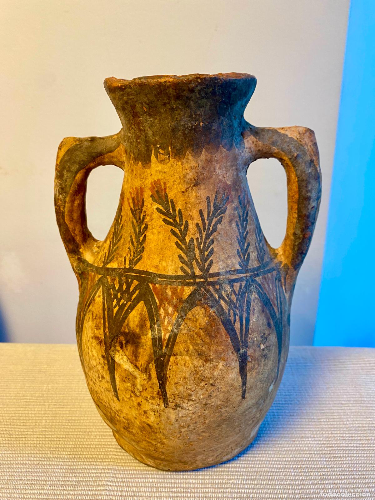 Arte: ANTIGUA ANFORA DE AGUA BEREBER DEL RIF (MARRUECOS)