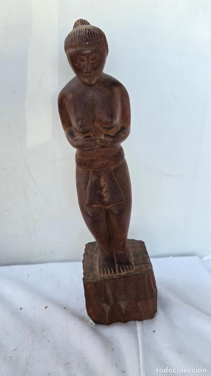 Arte: escultura de madera africana
