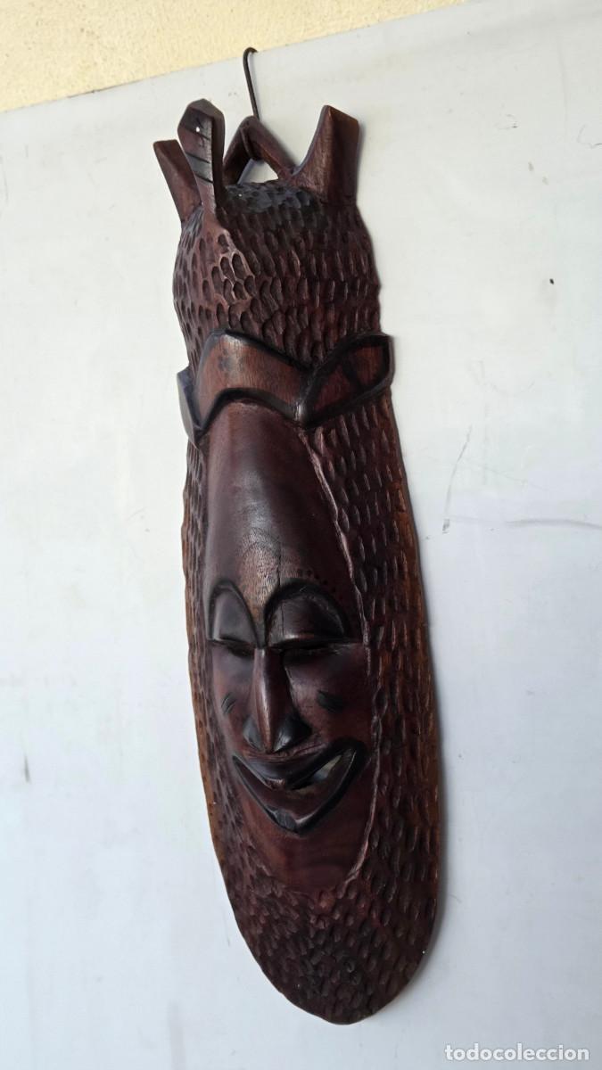 Arte: mascara africana de madera - Foto 3