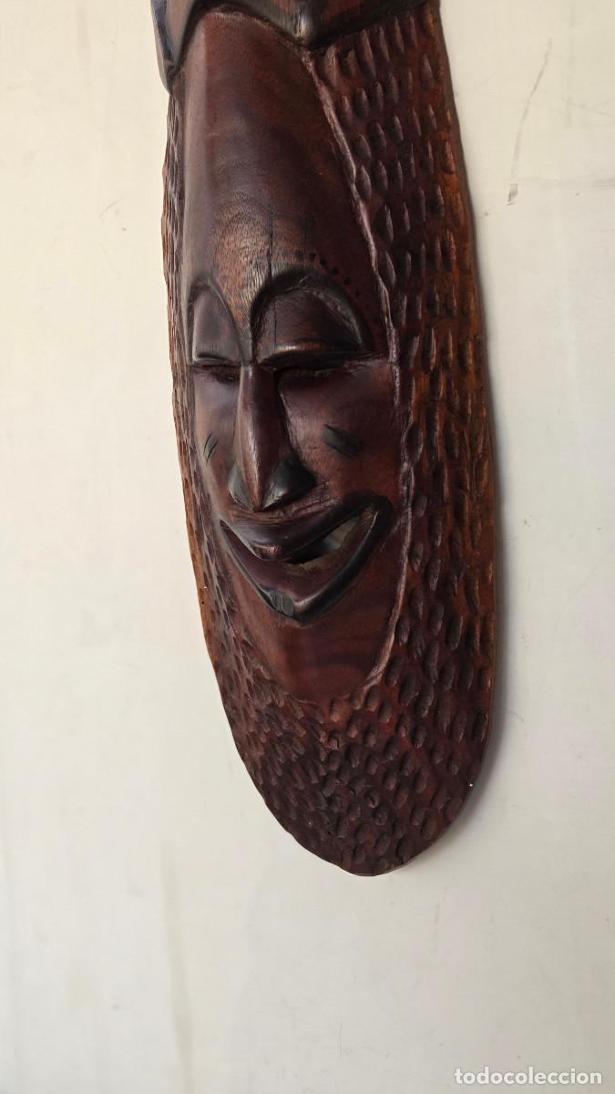 Arte: mascara africana de madera - Foto 4