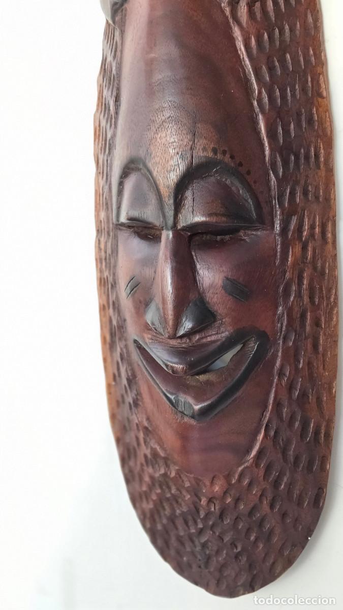 Arte: mascara africana de madera - Foto 5