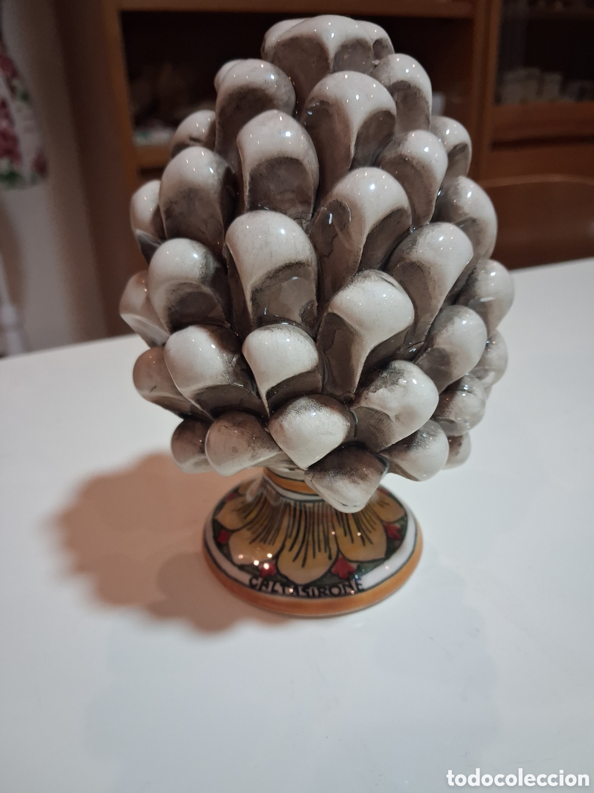 Arte: Pigna ceramica di caltagirone