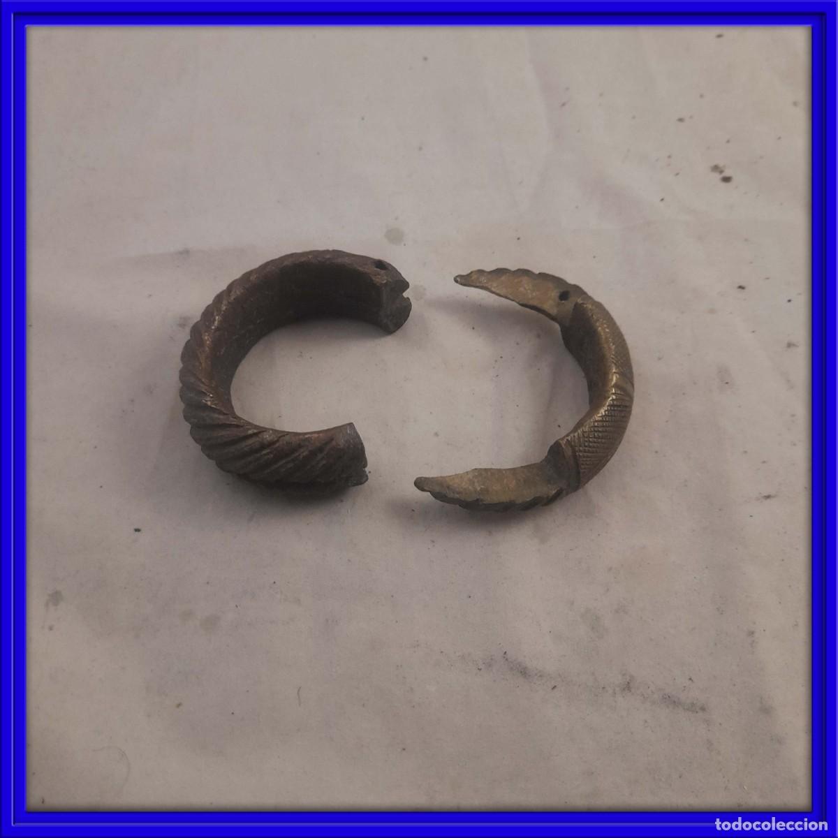 Arte: BRAZALETE DEFENSIVO DE BRONCE DE UNA ETNIA AFRICANA