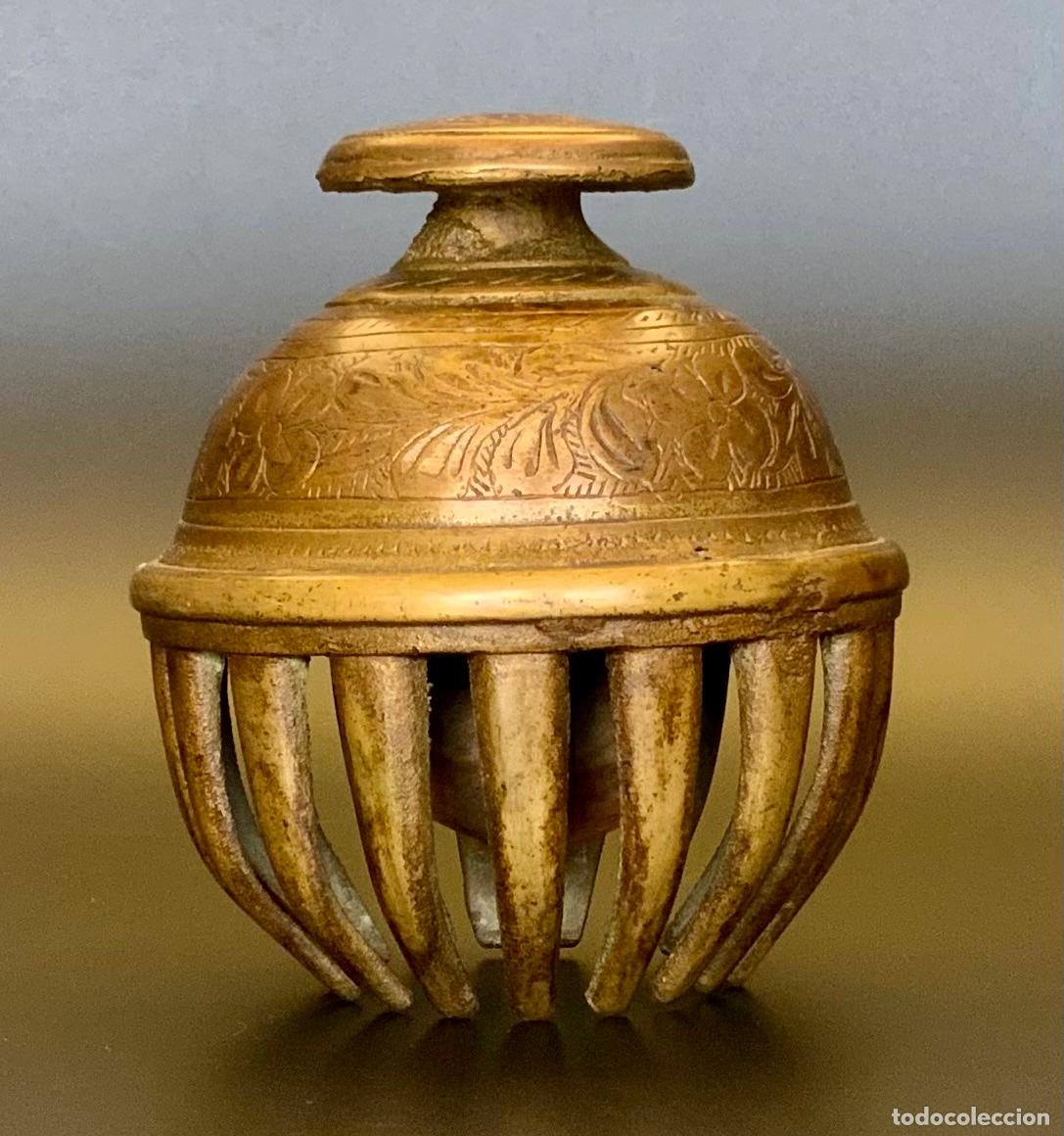 Art: GRAN CAMPANA CEREMONIAL ELEFANTE SAGRADO - INDIA (s.XIX)
