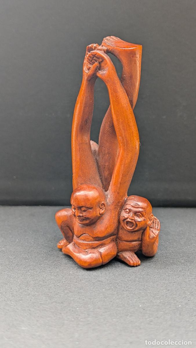 Arte: NETSUKE ASHINAGA y TENAGA. MATSUYAMA