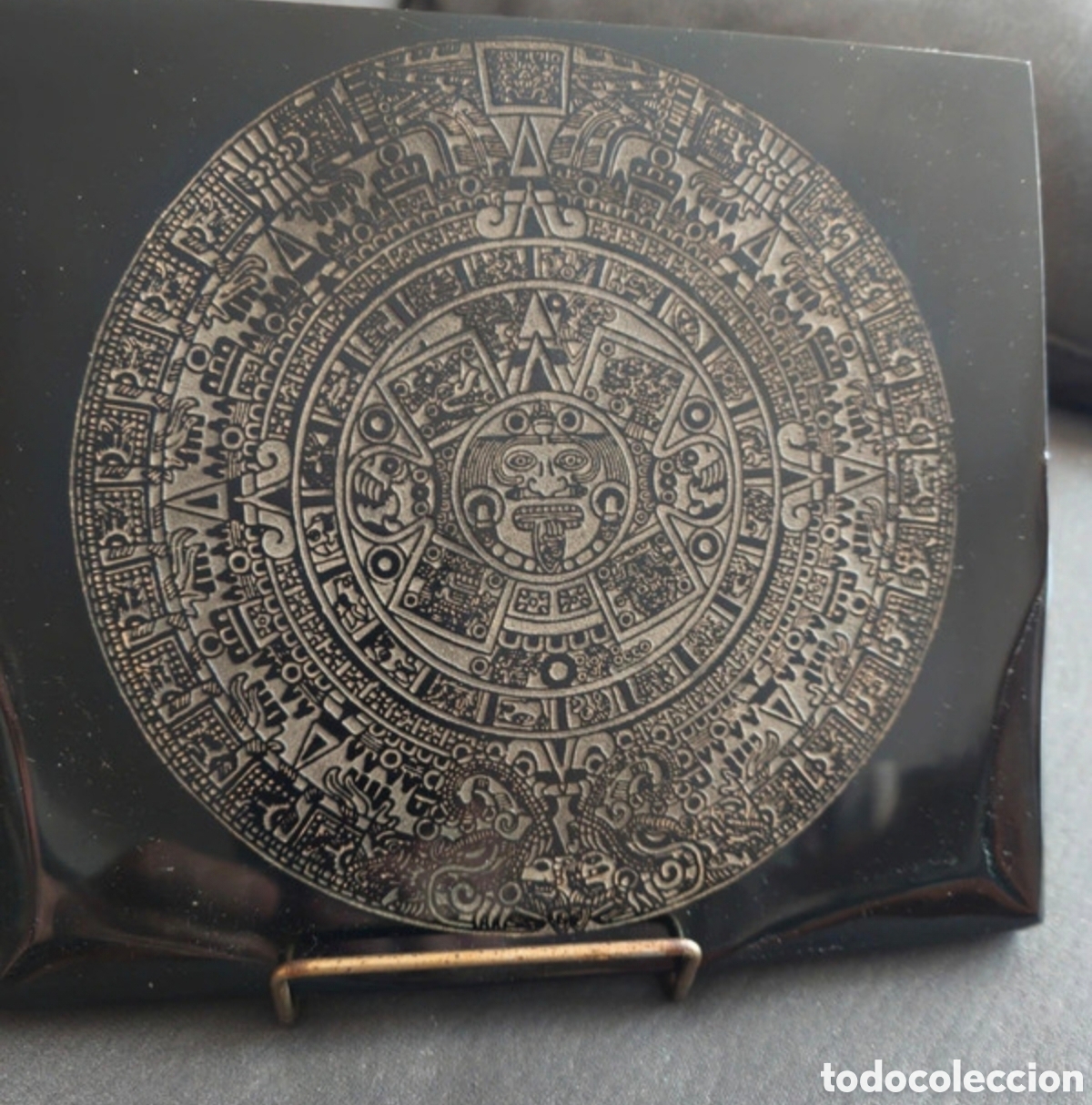 Arte: Placa calendario Azteca en ONIX 1,6 kg + Soporte