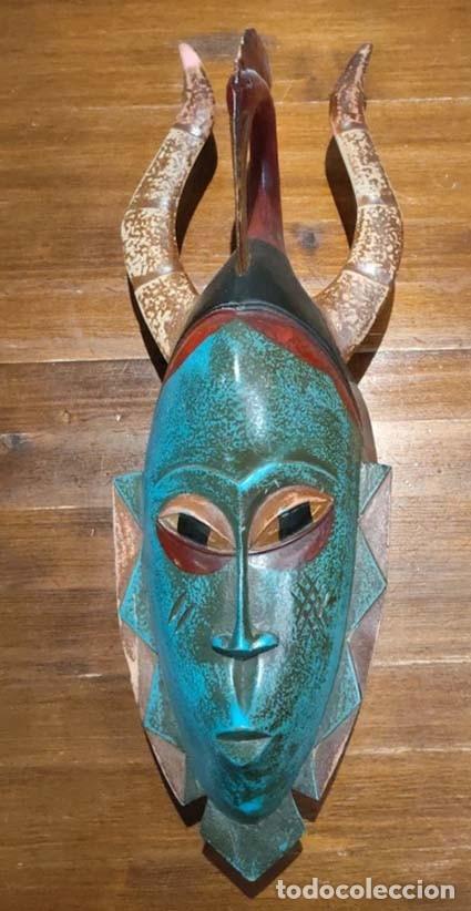 Arte: Mascara Guro(Costa de Marfil). 45 x 16 cm