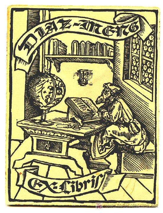 Arte: EX LIBRIS  : DIAZ MERG - Foto 1