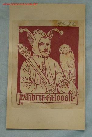Arte: EXLIBRIS CARL ALBERT LOOSLI - Foto 1