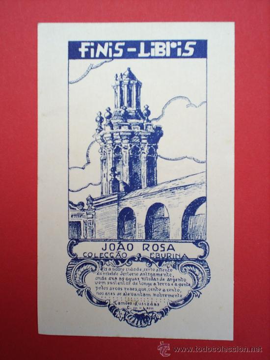 Arte: EX-LIBRIS ---FINIS-LIBI IS-1963--JOAD ROSA - Foto 1