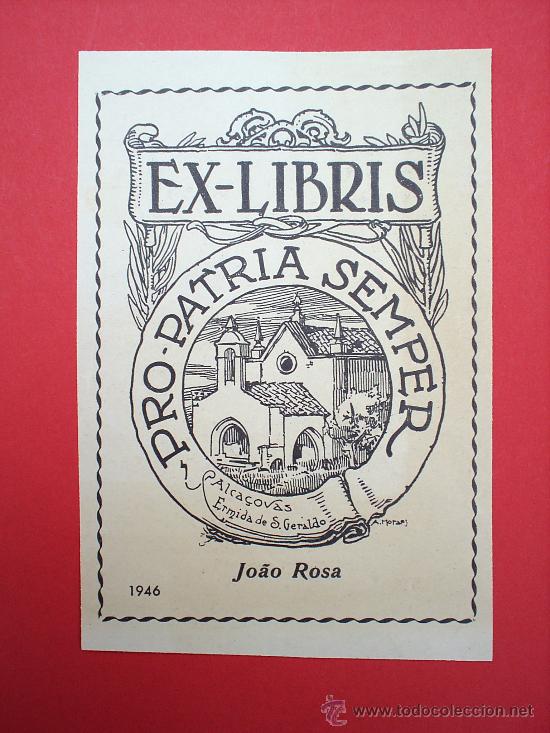 Arte: EX-LIBRIS -1946-PRO-PATRIA SEMPER - Foto 1
