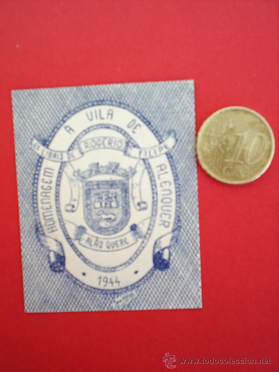 Arte: EX-LIBRIS DE ROGELIO FELIPE-1944-LISBOA - Foto 1