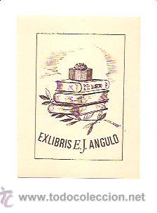 Arte: EX LIBRIS E.J. ANGULO - Foto 1