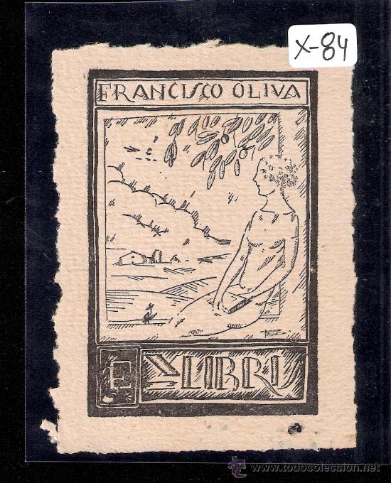 Arte: EX- LIBRIS - FRANCISCO OLIVA - (X-84) - Foto 1