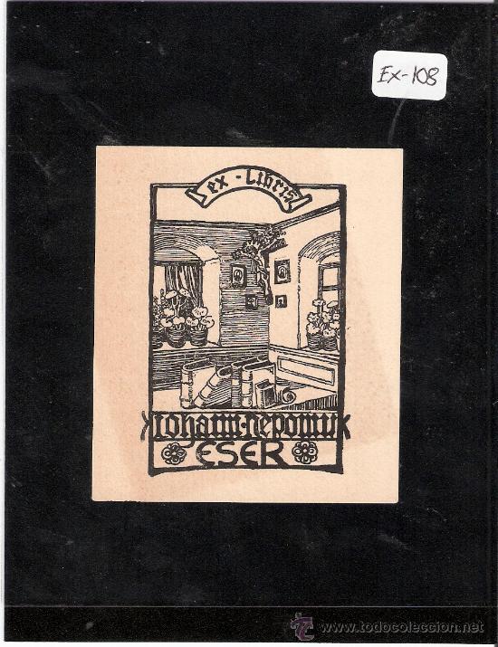 Arte: EX-LIBRIS- ESER - (X-108) - Foto 1