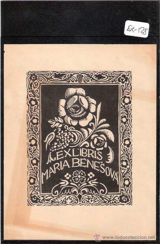 Arte: EX-LIBRIS- MARIA BENESOVA - (X-128) - Foto 1