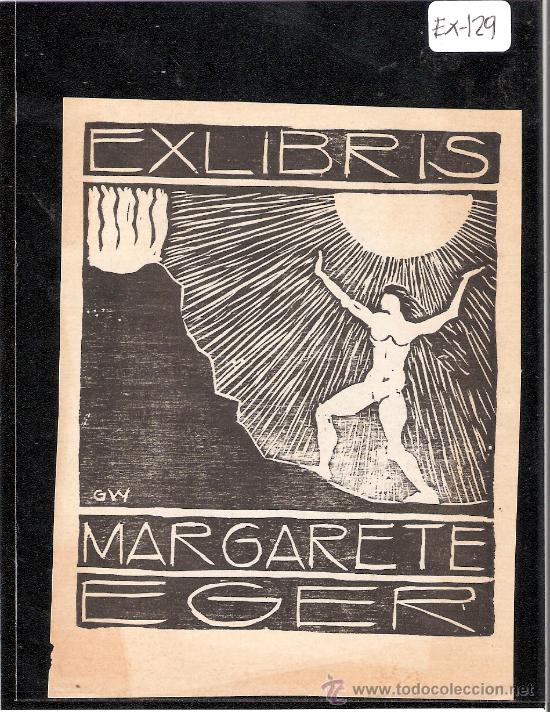 Arte: EX-LIBRIS- MARGARETE EGER - (X-129) - Foto 1