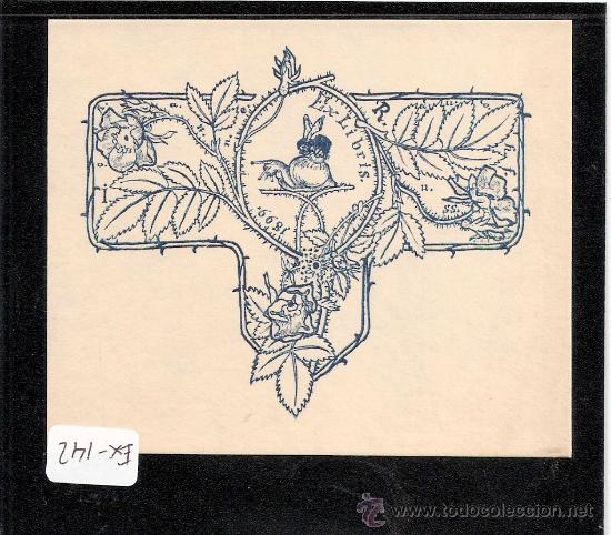 Arte: EX-LIBRIS - (X-142) - Foto 1