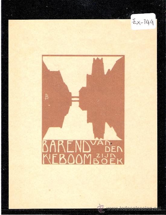 Arte: EX-LIBRIS- BAREND VAN DEN - (X-144) - Foto 1