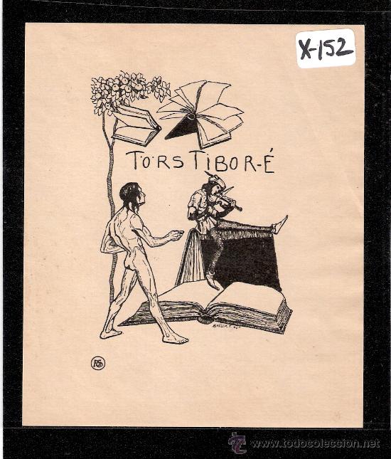 Arte: EX-LIBRIS- TORS TIBORE - (X-152) - Foto 1