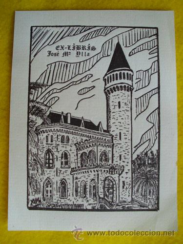 Arte: ExLibris : JOS&Eacute; M&ordf; Ylla - Foto 1