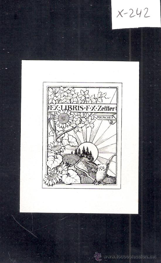 Arte: EX LIBRIS  -  ( X-242) - Foto 1