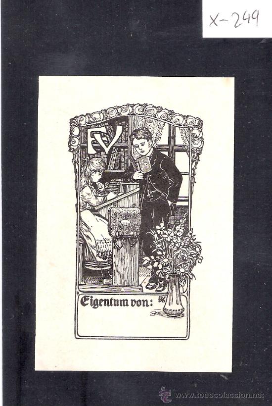 Arte: EX LIBRIS  - ( X-249) - Foto 1