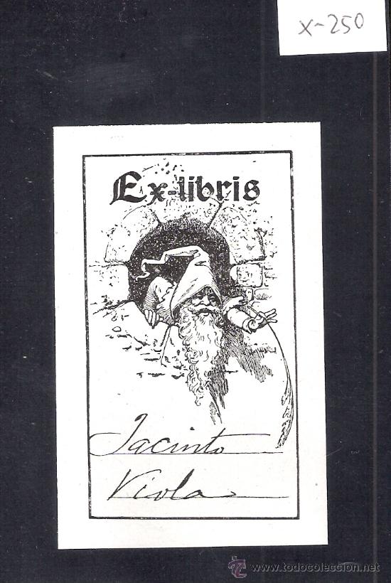 Arte: EX LIBRIS  - JACINTO VIOLA - ( X-250) - Foto 1