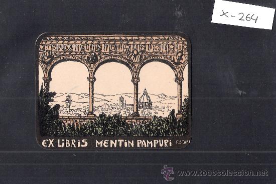 Arte: EX LIBRIS - MENTIN PAMPURI   - (X-264) - Foto 1