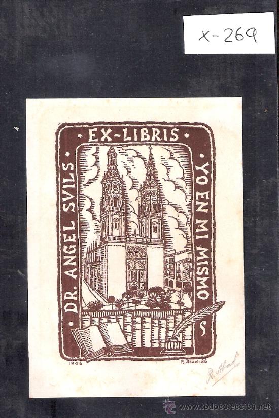 Arte: EX LIBRIS - DR. ANGEL SUILS   - (X-269) - Foto 1