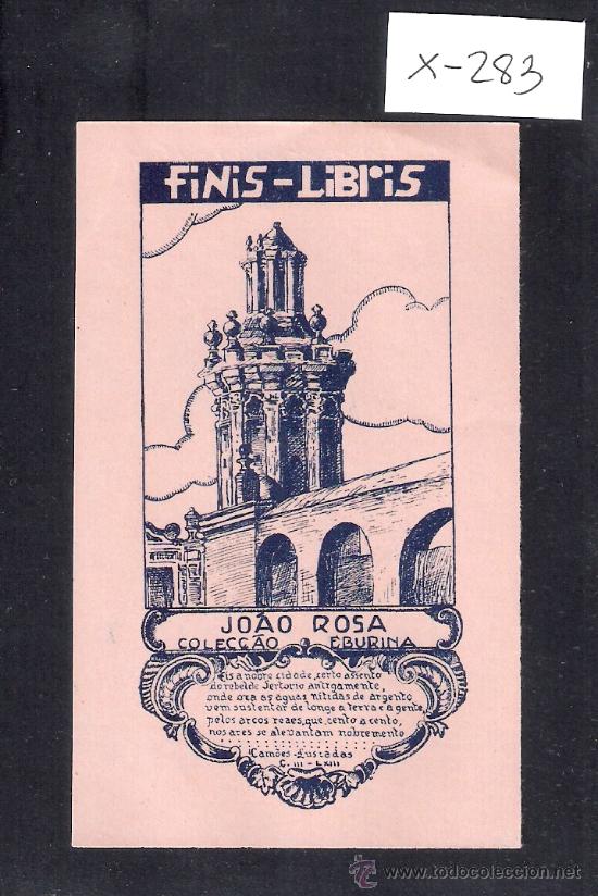Arte: EX LIBRIS - JOAO ROSA   - (X-283) - Foto 1