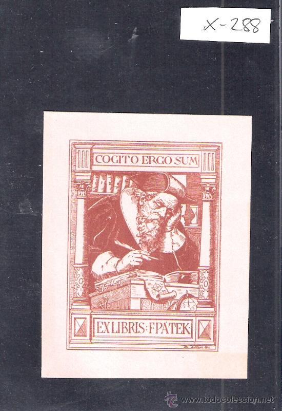 Arte: EX LIBRIS  - F. PATEK  - (X-288) - Foto 1