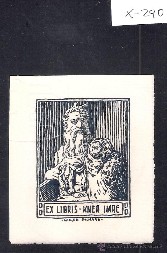 Arte: EX LIBRIS - KNER IMRE  - (X-290) - Foto 1