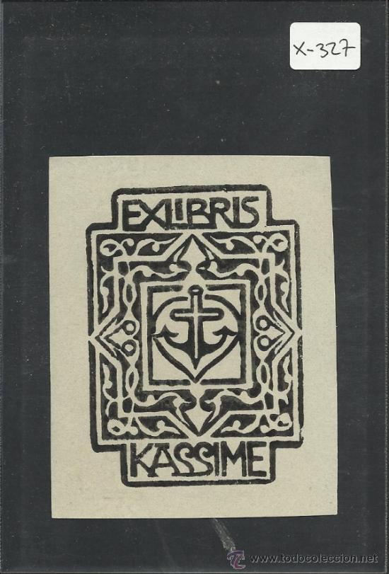 Arte: EX LIBRIS KASSIME - (X-327) - Foto 1
