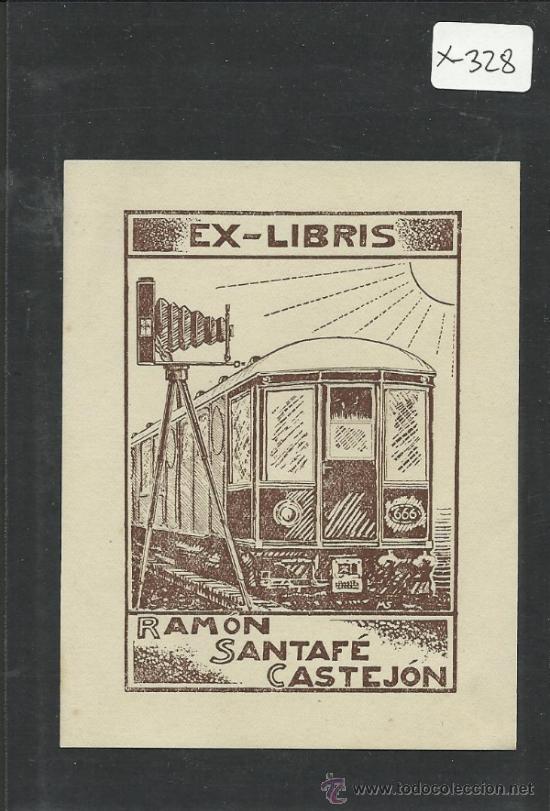 Arte: EX LIBRIS RAMON SANTAFE CASTEJON  - (X-328) - Foto 1