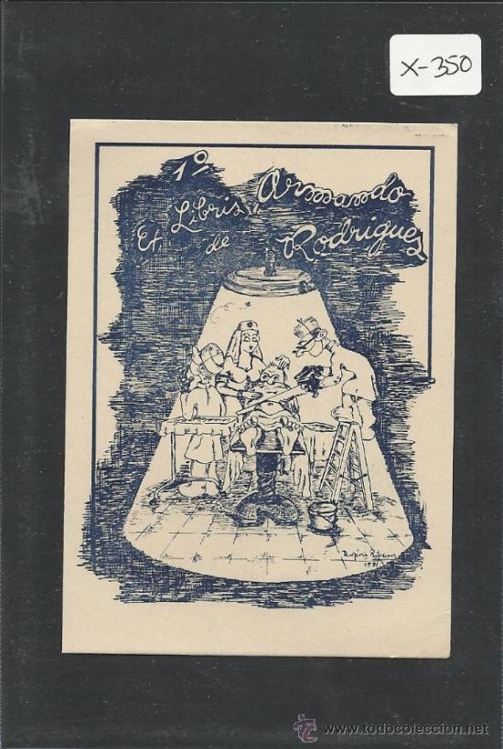Arte: EX LIBRIS  ARMANDO RODRIGUEZ - (X-350) - Foto 1