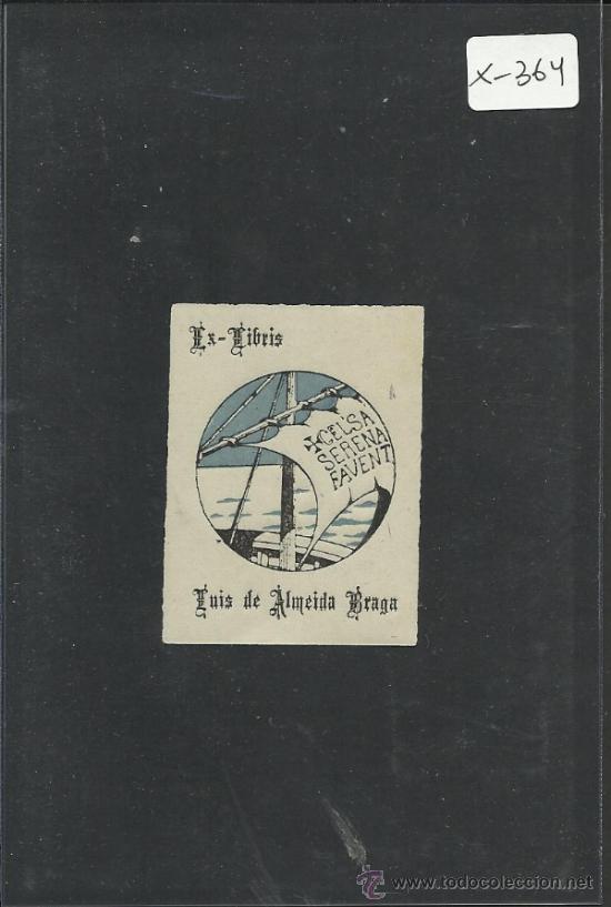 Arte: EX LIBRIS LUIS DE ALMEIDA - (X-339) - Foto 1