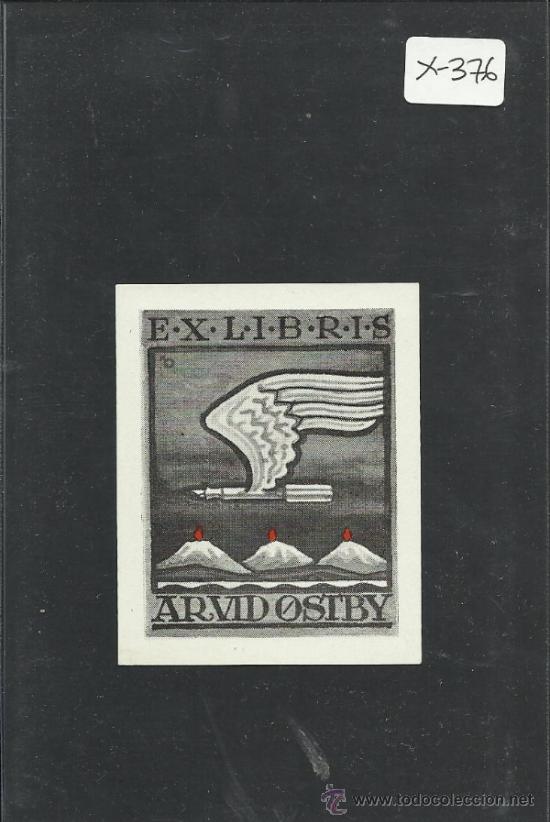 Arte: EX LIBRIS ARVID OSTBY - (X-376) - Foto 1