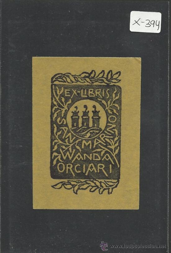 Arte: EX LIBRIS WANDA ORCIARI - (X-394) - Foto 1