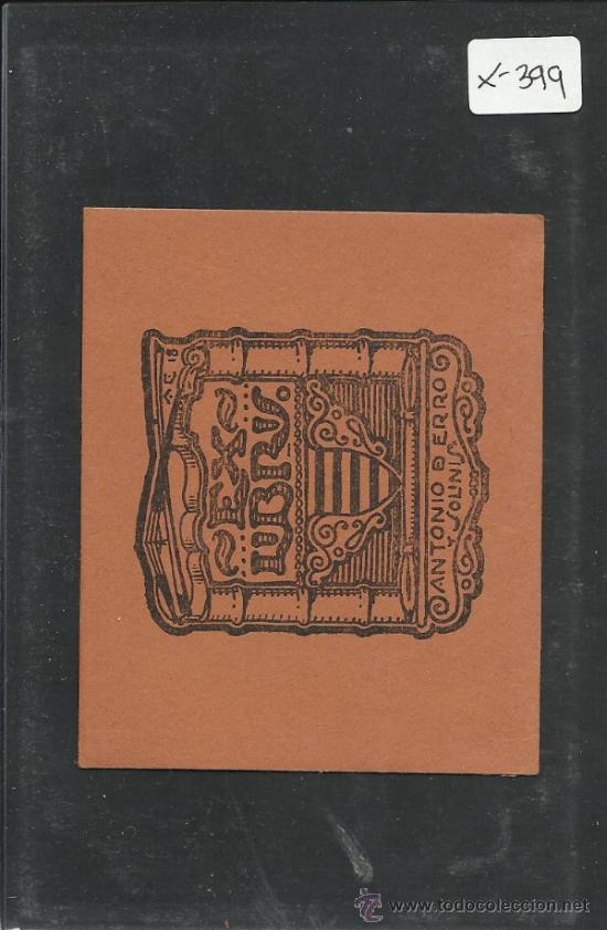 Arte: EX LIBRIS - (X-399) - Foto 1