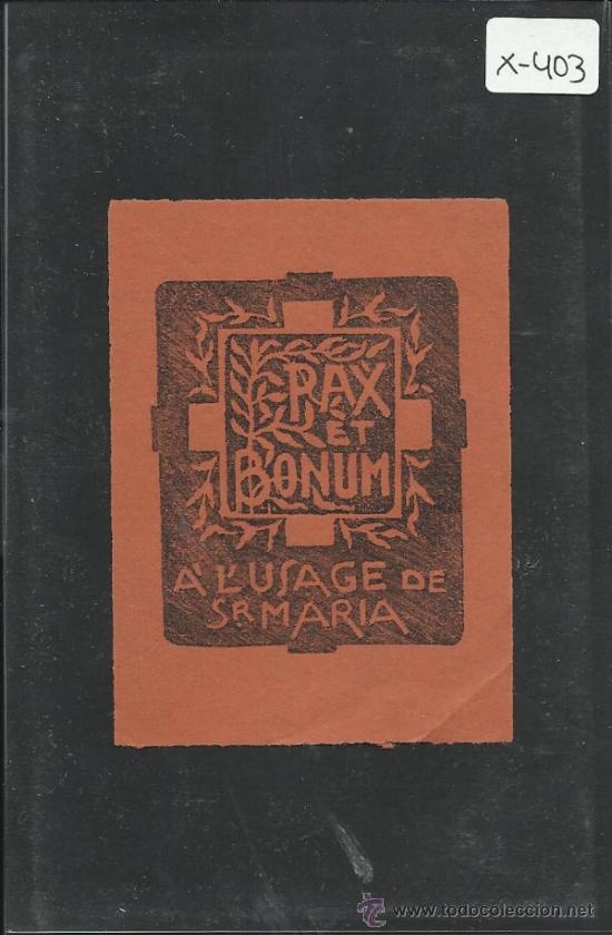 Arte: EX LIBRIS - (X-403) - Foto 1