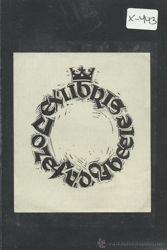 Arte: EX LIBRIS - (X-443) - Foto 1