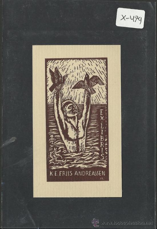 Arte: EX LIBRIS - ANDREASSEN -(X-479) - Foto 1