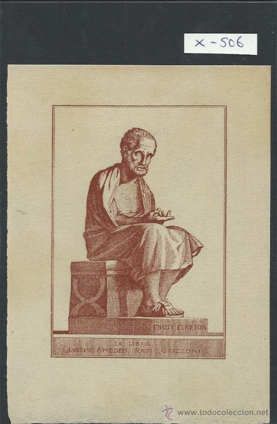 Arte: EX LIBRIS - AMEDEO RATI  - (X-506) - Foto 1