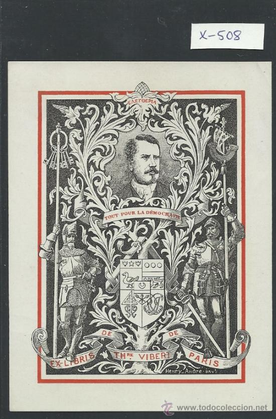 Arte: EX LIBRIS - THRE. VIBERT  - (X-508) - Foto 1