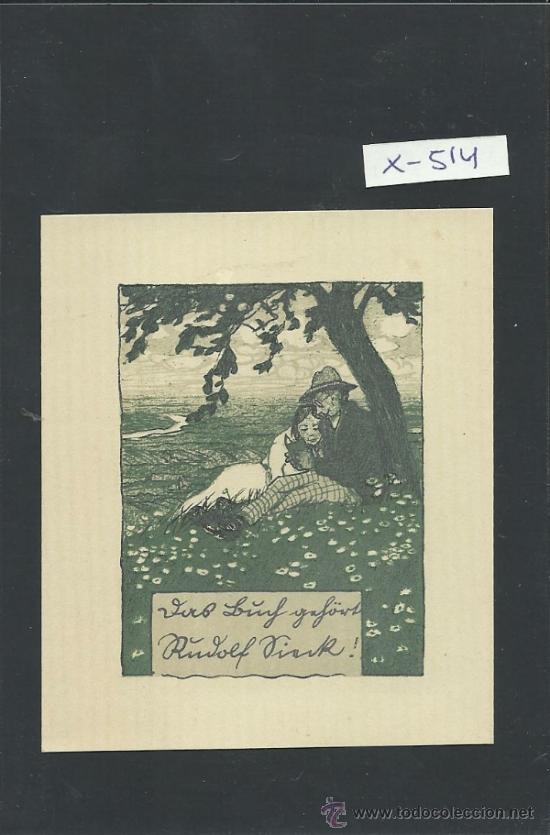 Arte: EX LIBRIS - RUDOLF VINK   - (X-514) - Foto 1