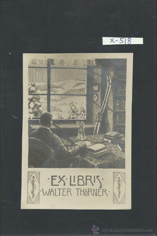 Arte: EX LIBRIS - WALTER THORNER  - (X-518) - Foto 1