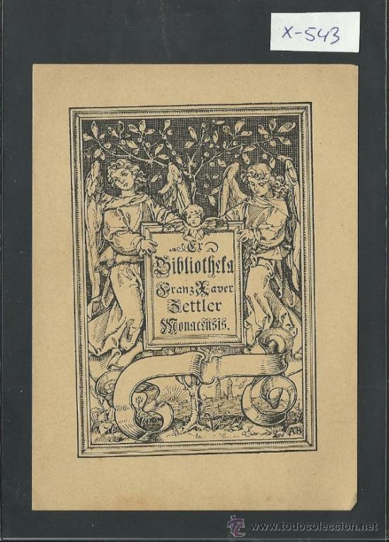 Arte: EX LIBRIS  - (X-543) - Foto 1